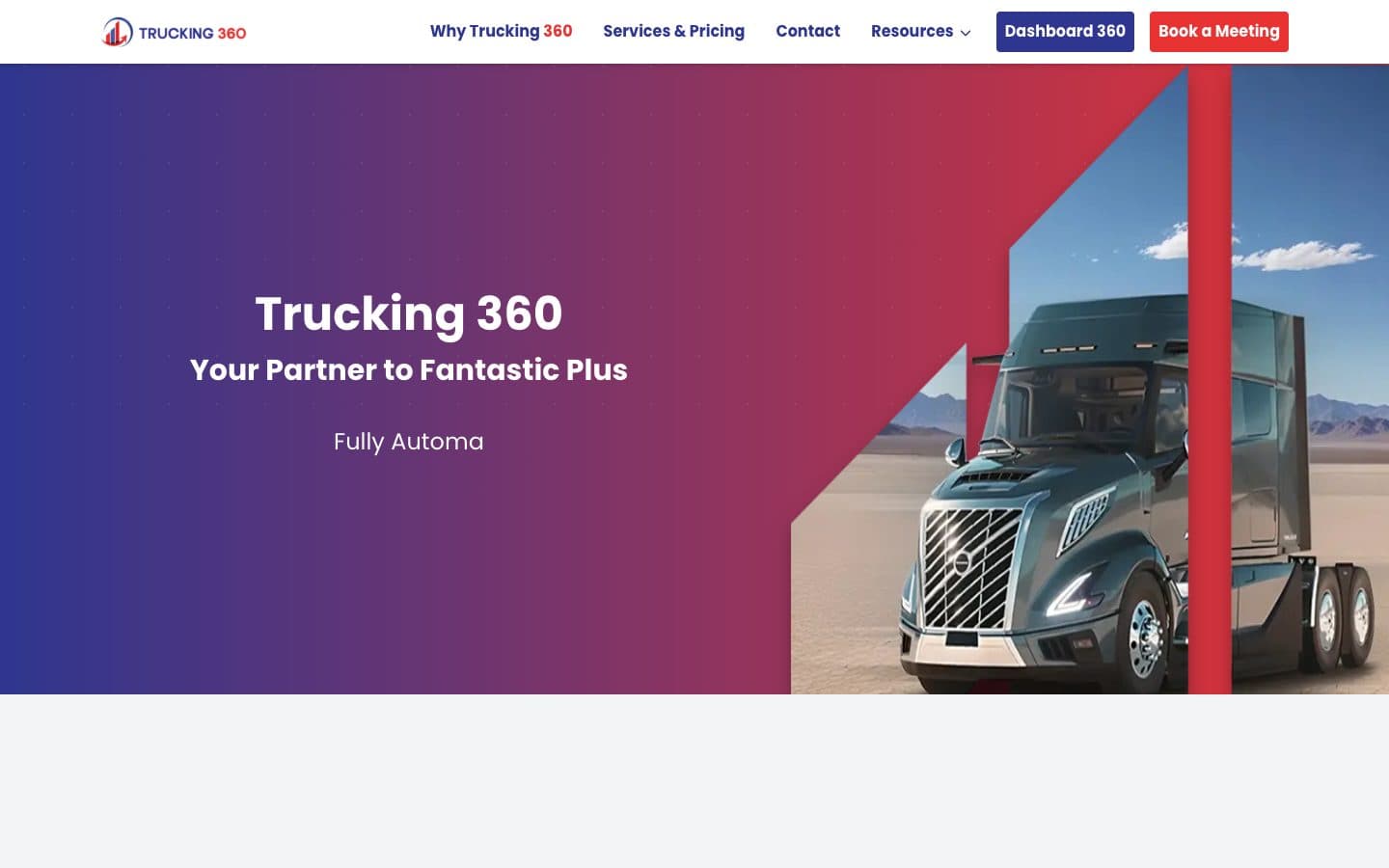 Trucking360 — screenshot
